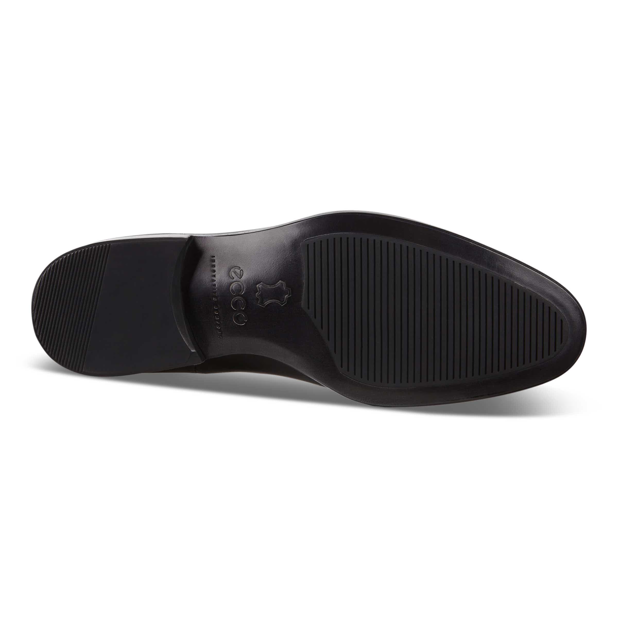ECCO Vitrus Mondial メンズ レザーダービーシューズ - 黒 - Sole