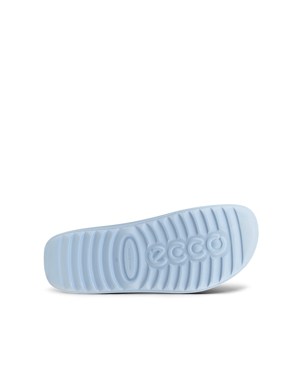 Women's ECCO® Cozmo Slide Slider - Blue - Sole