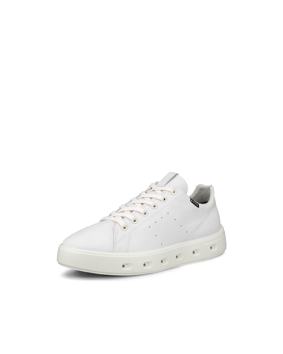 ECCO® Street 720 baskets en cuir Gore-Tex pour femme - Blanc - Main