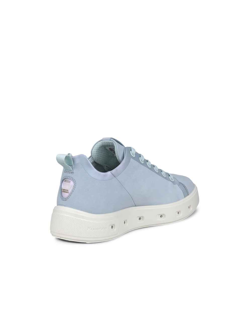 ECCO Street 720 Womens Waterproof Sneakers - Blue - Back