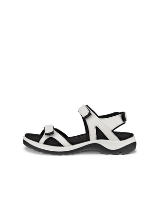 Sandalias de senderismo de piel ECCO® Offroad para mujer - Blanco - Outside