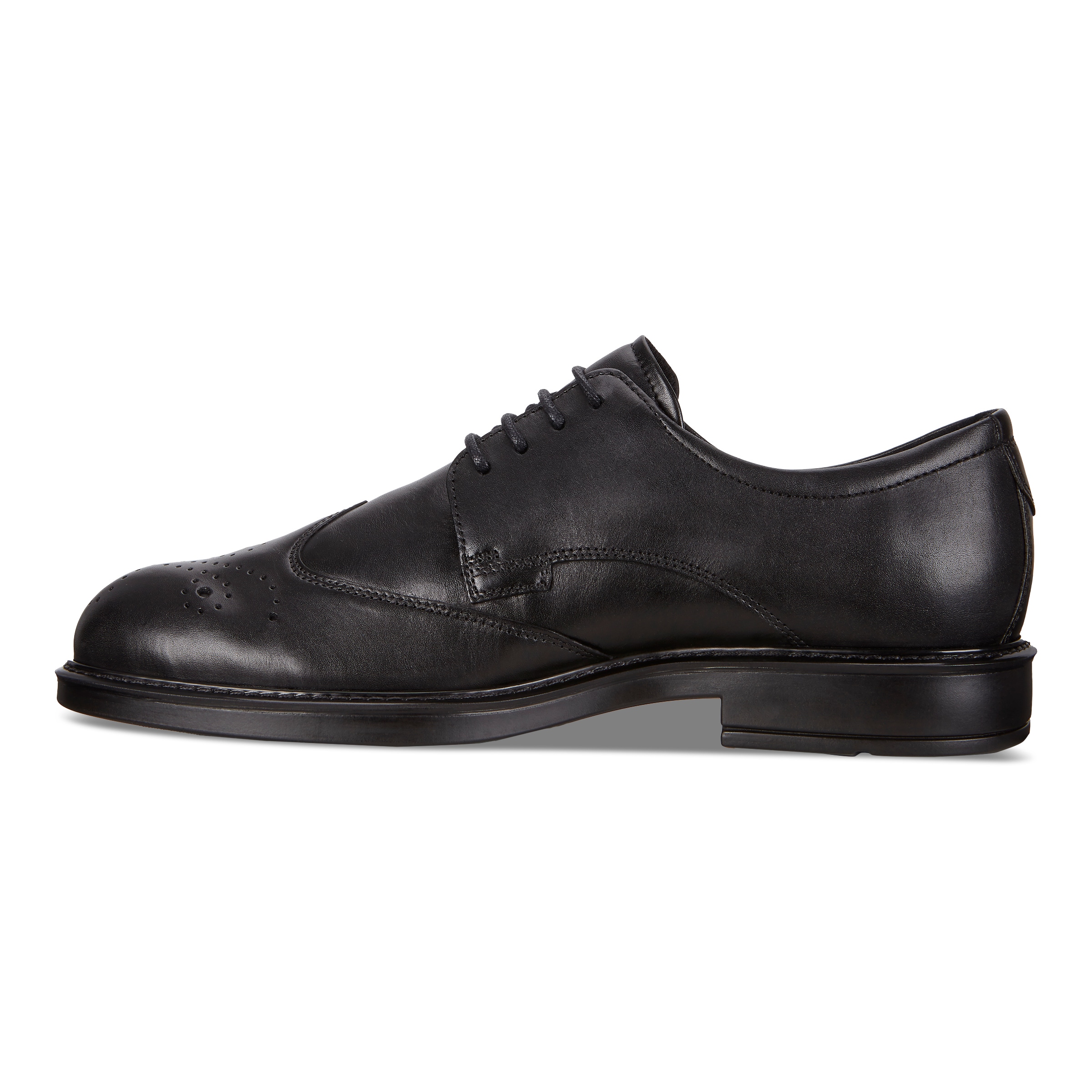 ECCO Vitrus III Men's Brogue Dress Shoes - Black - Inside