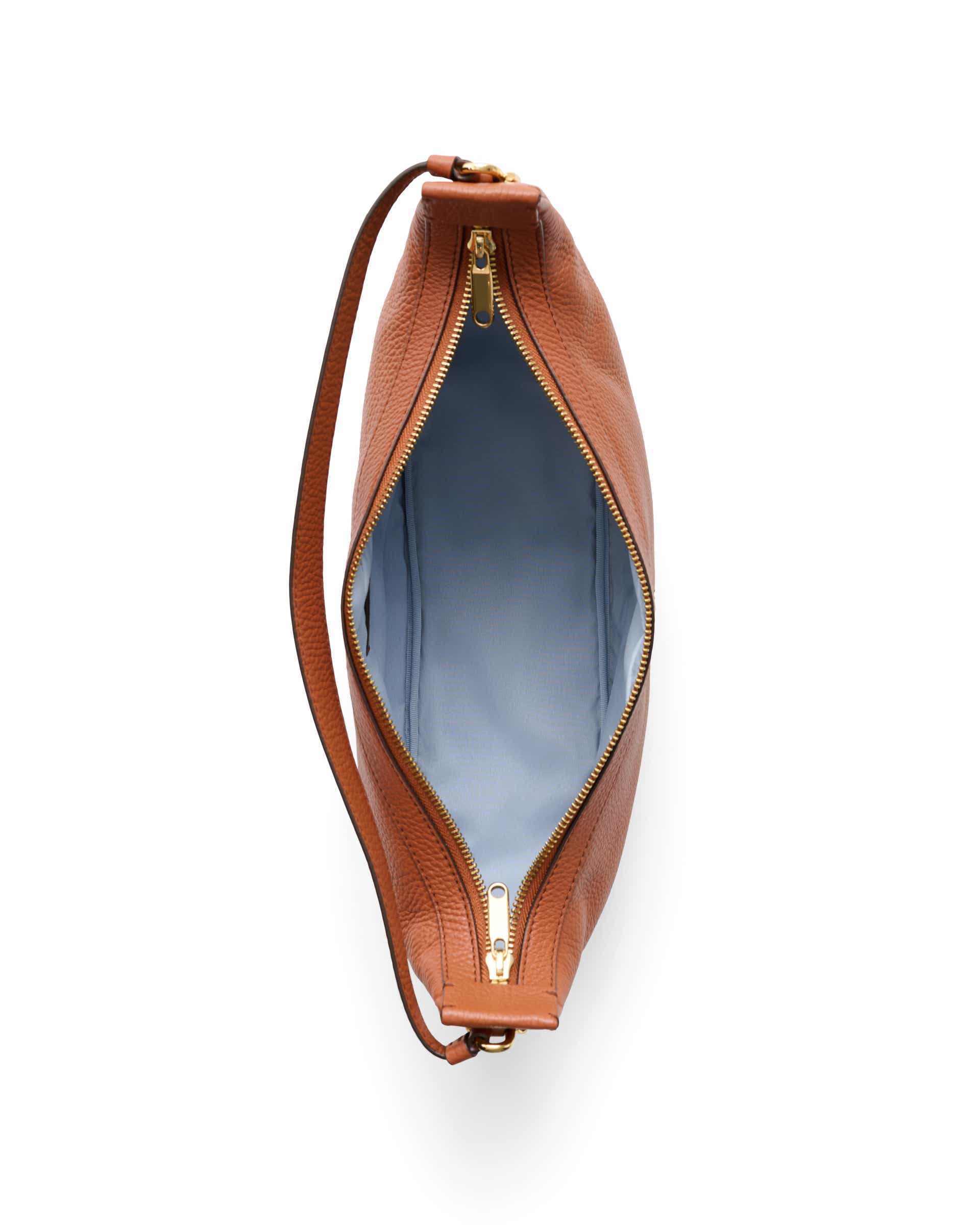 ECCO® Hobo kožna torba hobo - Smeđa - Birdeye