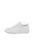 Women's ECCO® Street Lite Leather Sneaker - White - Outside