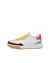 Women's ECCO® Street Court Leather Sneaker - Multicolor - Outside