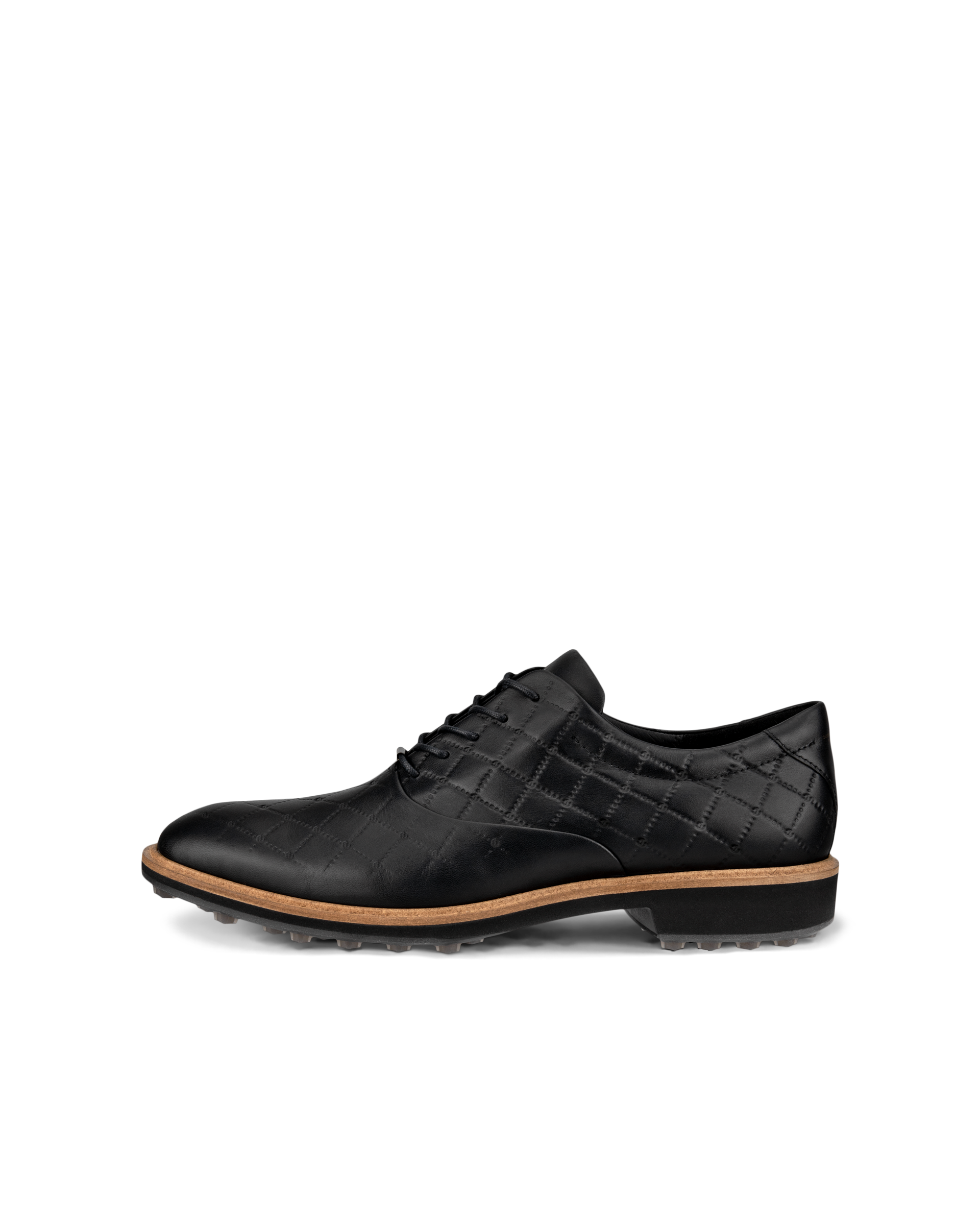 ECCO Men Classic Hybrid Golf Shoes - Black - Outside