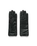 ECCO® Gloves nahkkindad naistele - Must - Main