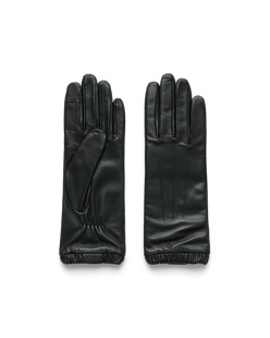 Guantes de piel ECCO® Gloves para mujer - Negro - Main