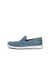 Men's ECCO® S Lite Moc Nubuck Moccasin - Blue - Outside