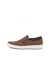 Men's ECCO® Soft 7 Nubuck Slip-On - Brown - Outside