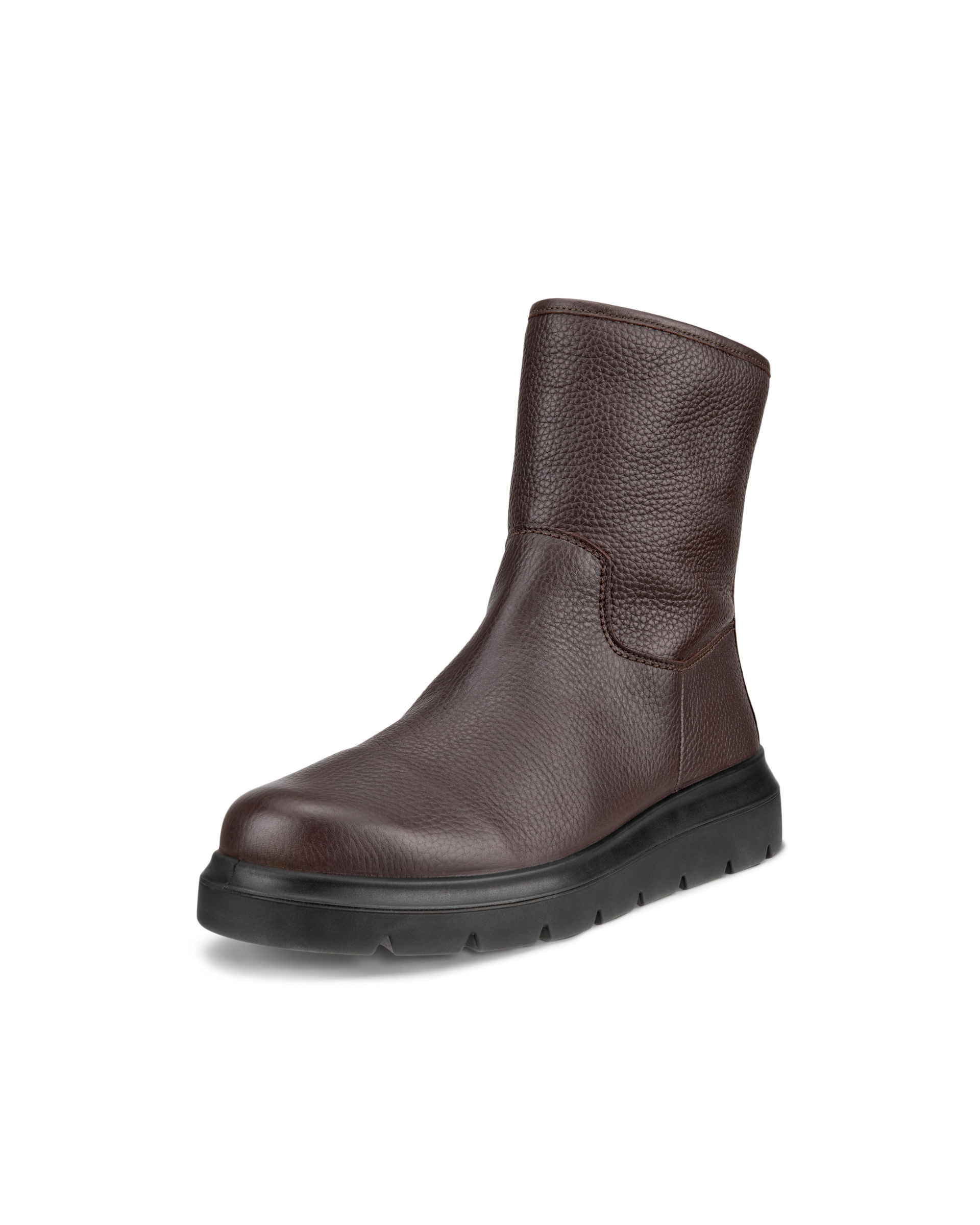 ECCO Nouvelle ウィメンズ レザーウォータープルーフブーツ - 茶色 - Main
