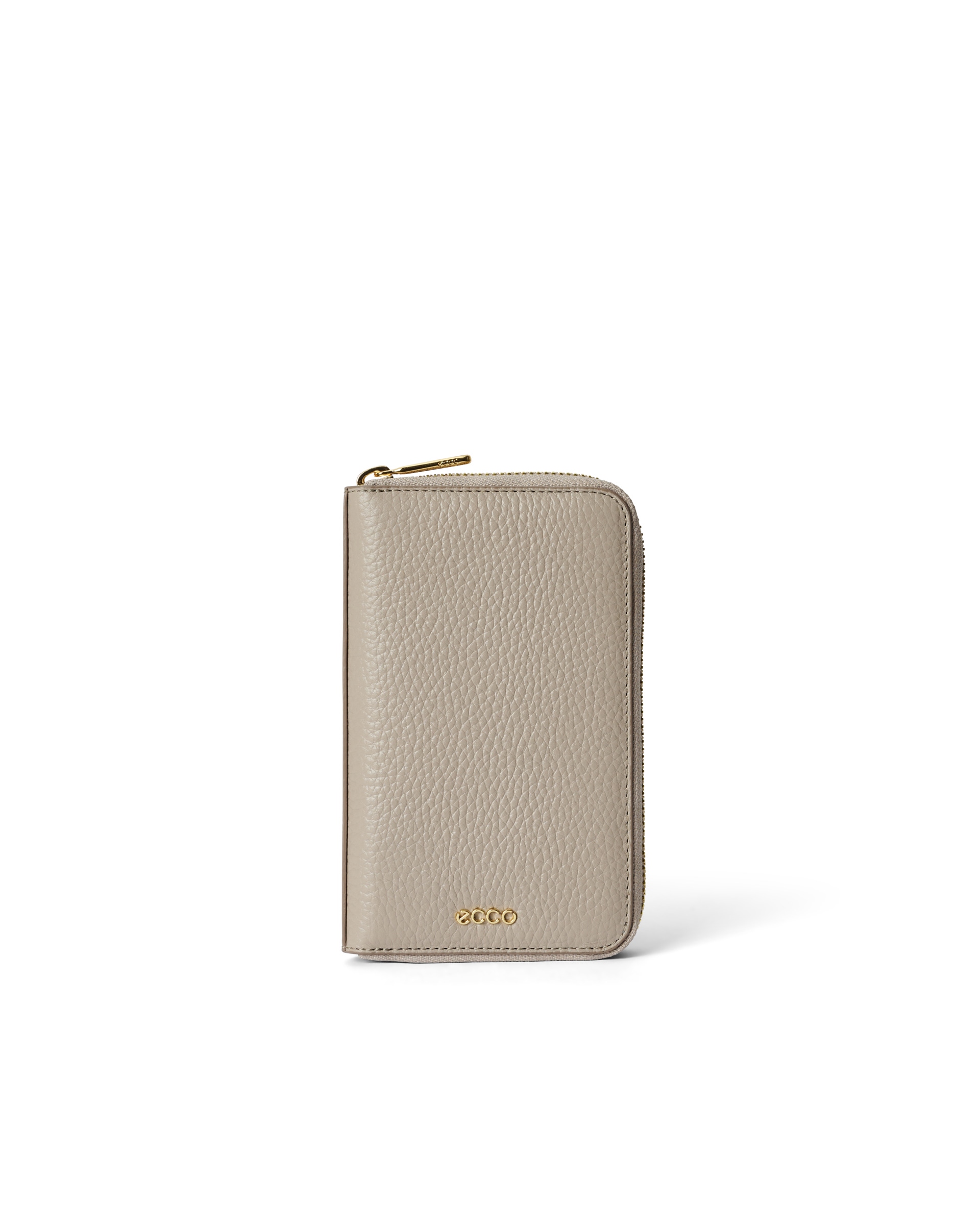 Carteira grande couro ECCO® Wallet - Bege - Main