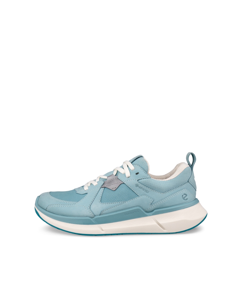 ECCO® Biom 2.2 baskets en cuir Gore-Tex pour femme - Bleu - Outside