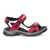 Women's ECCO® Offroad Nubuck Outdoor Sandal - Red - Outside