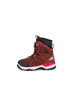 Botines de invierno de nobuk Gore-Tex ECCO® Snow Mountain para niño/a - Rojo - Outside