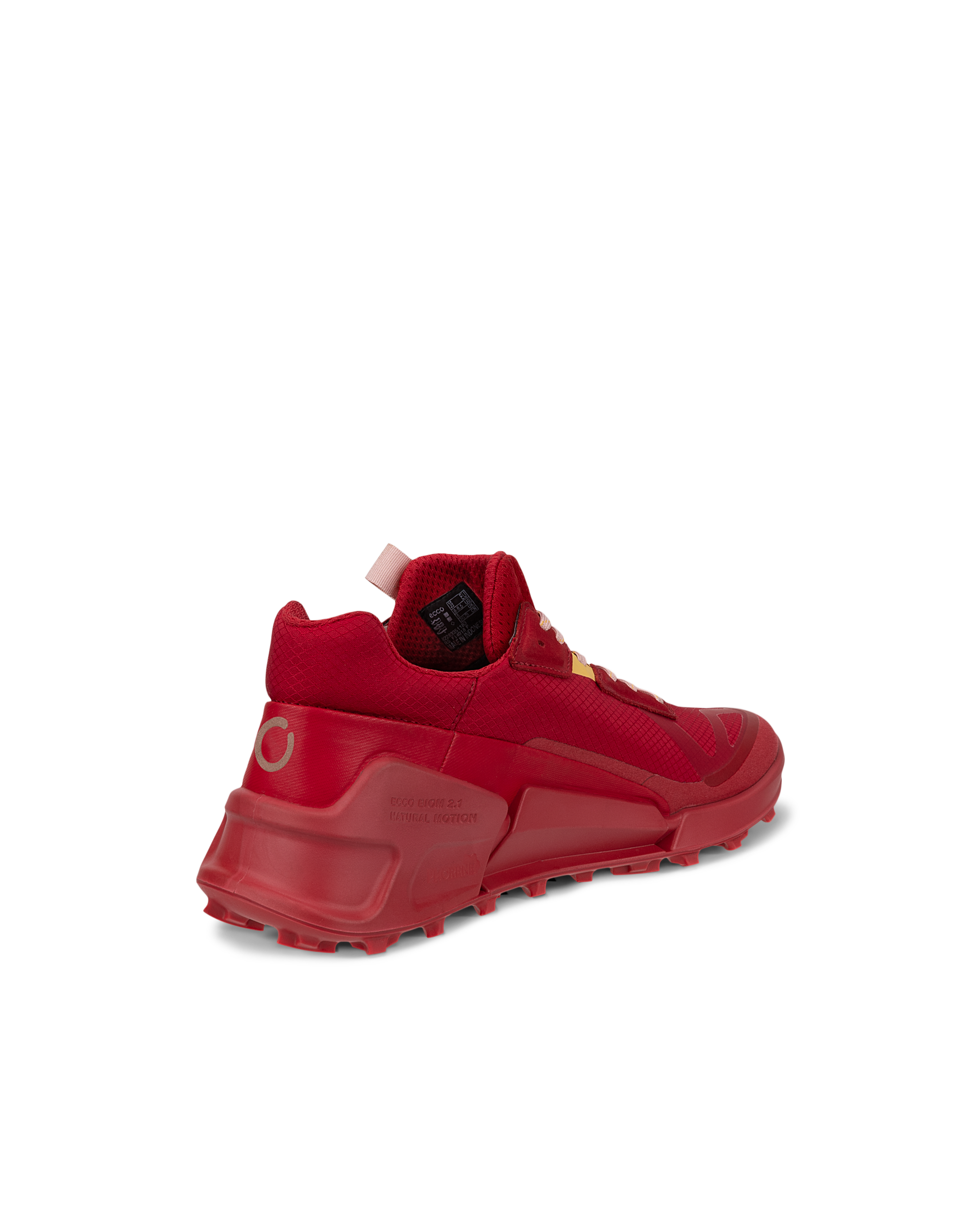 Red on sale ecco sneakers