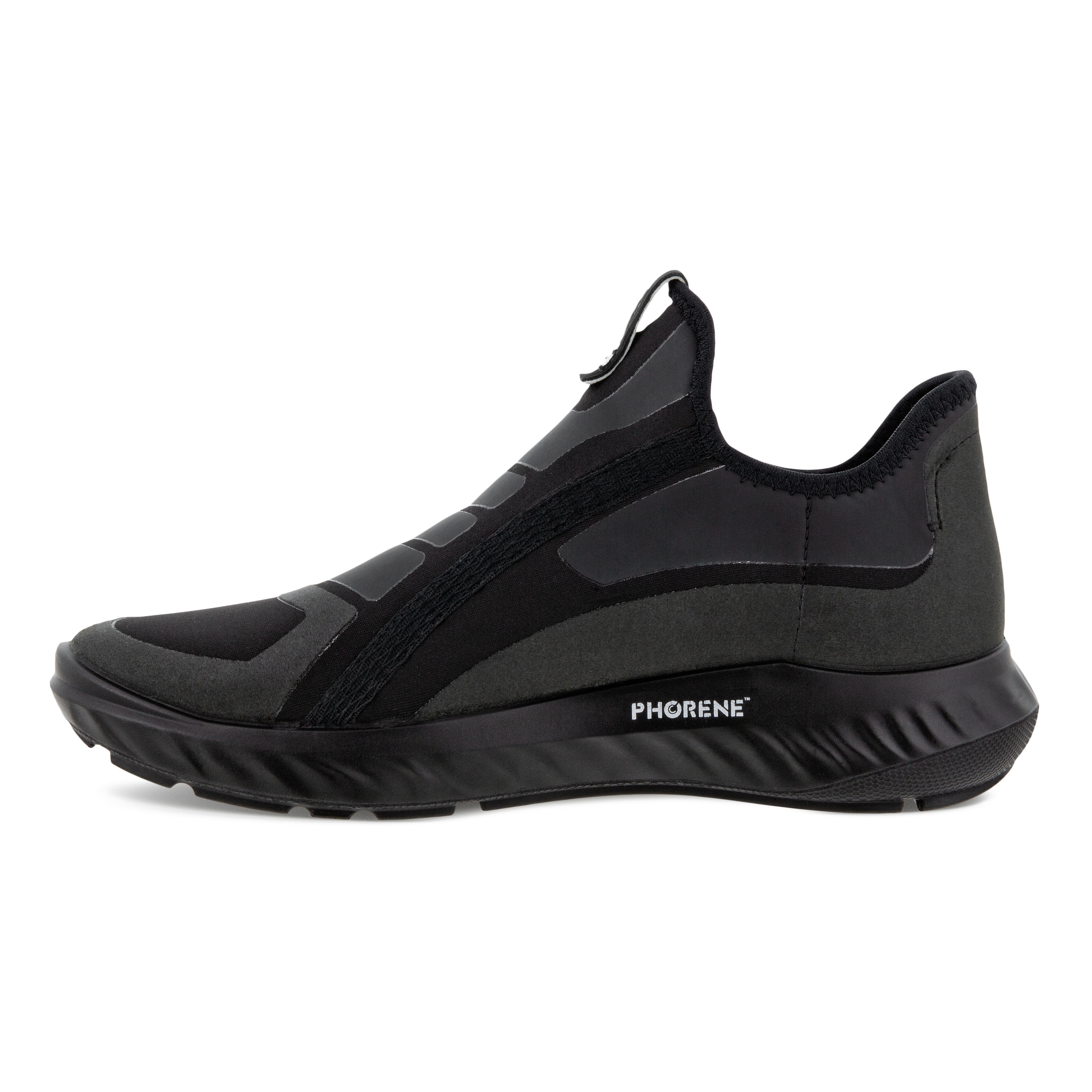Zapatillas de tela ECCO® ATH-1FW para mujer - Negro - Inside