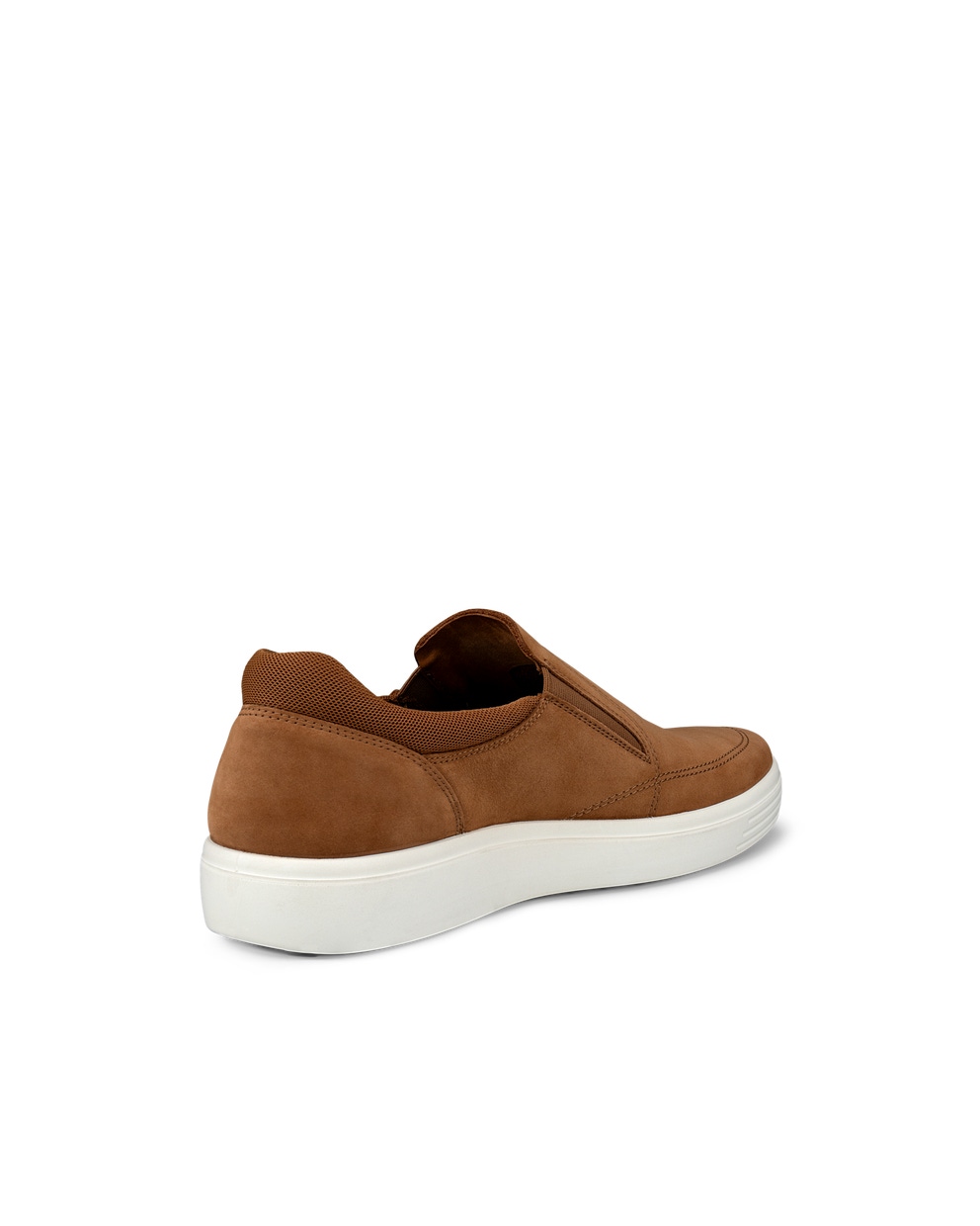 Men's ECCO® Classic Nubuck Slip-On - Brown - Back