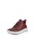 Women's ECCO® Gruuv Leather Sneaker - Red - Main