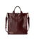 ECCO® Tote Soft North-South sac cabas cuir - Rouge - Main