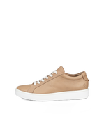 ECCO Women Soft 60 Lace Up - Brown - Outside