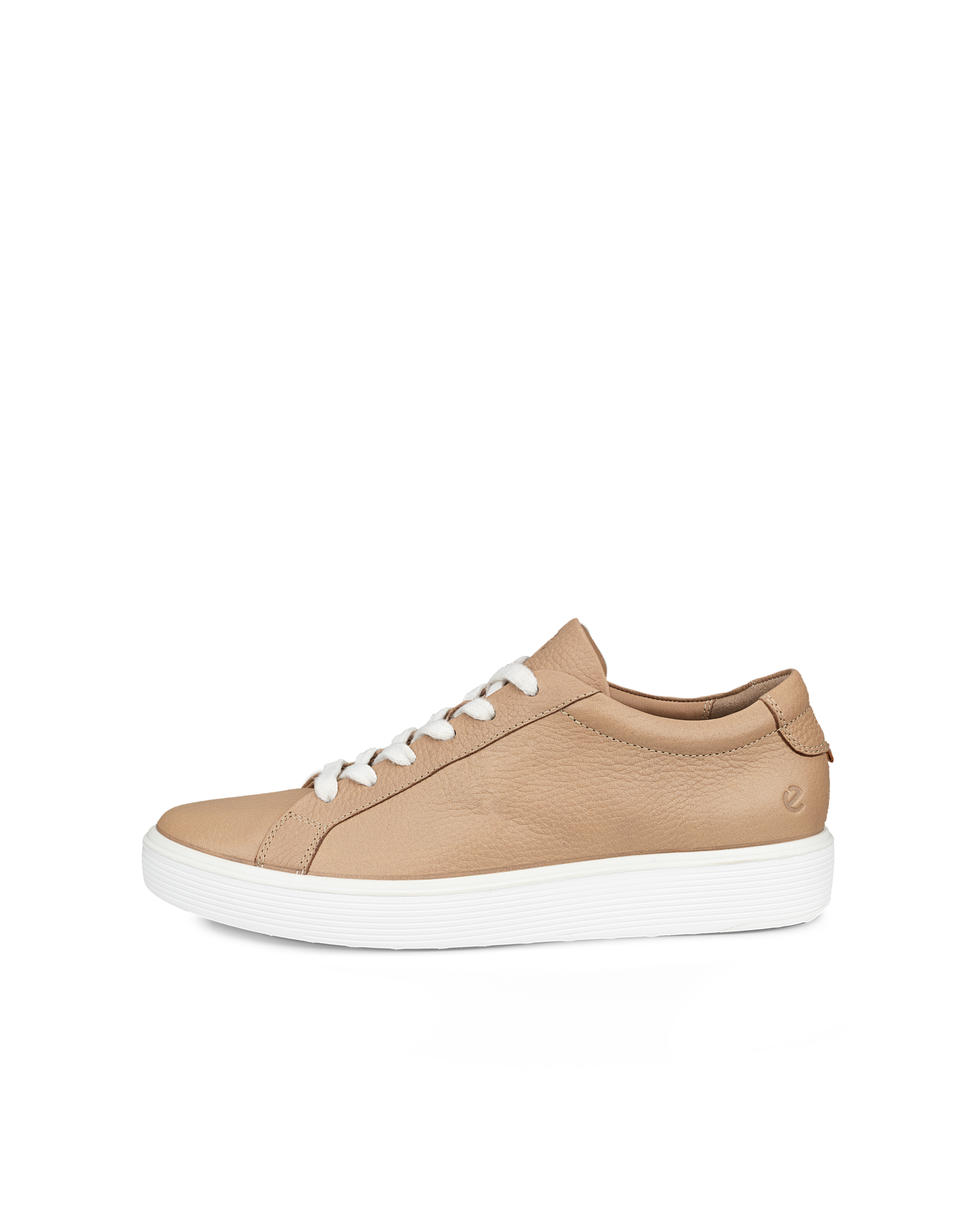 Women's ECCO® Soft 60 Leather Sneaker - Brown - Outside