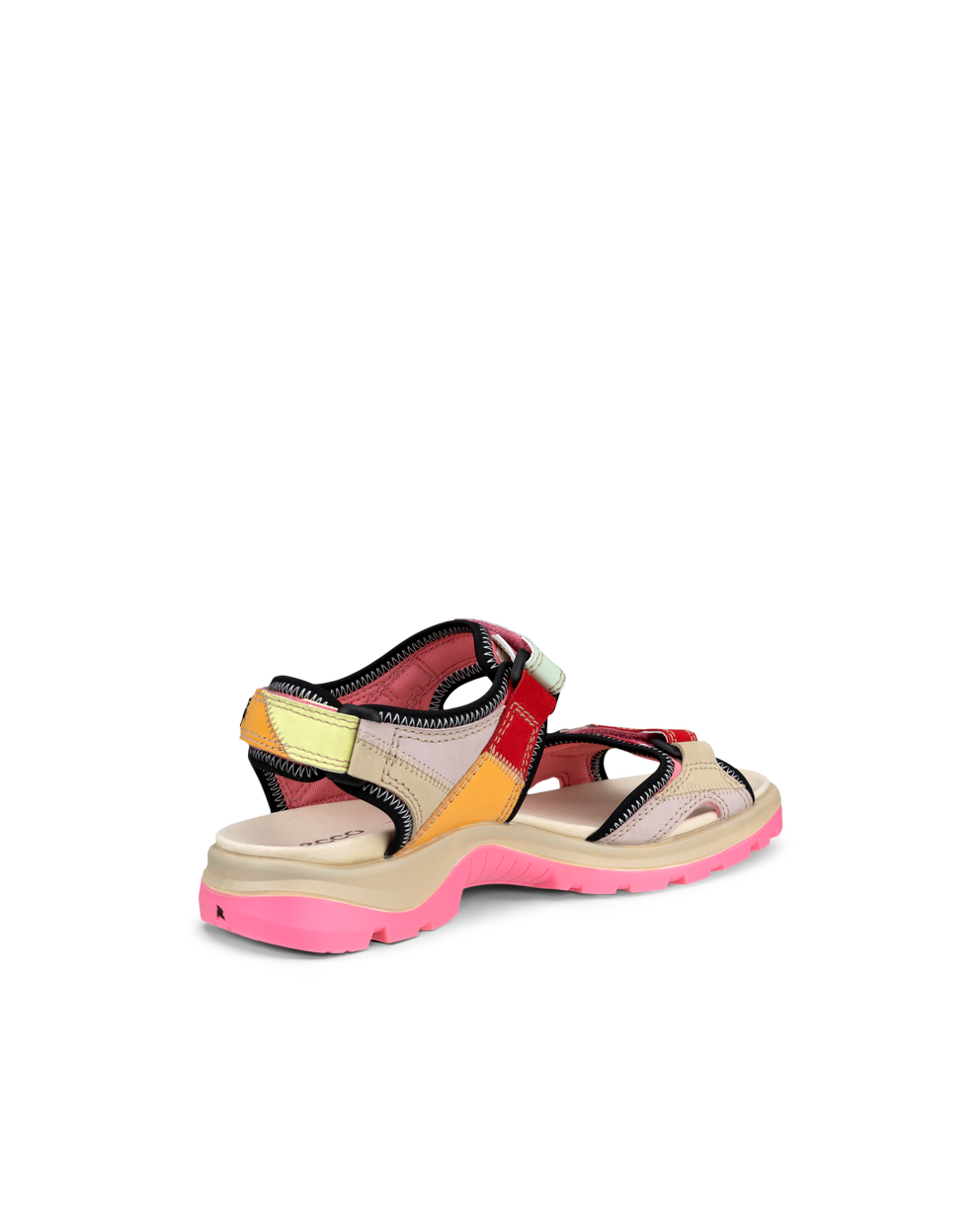 Women's ECCO® Offroad Nubuck Hiking Sandal - Multicolor - Back