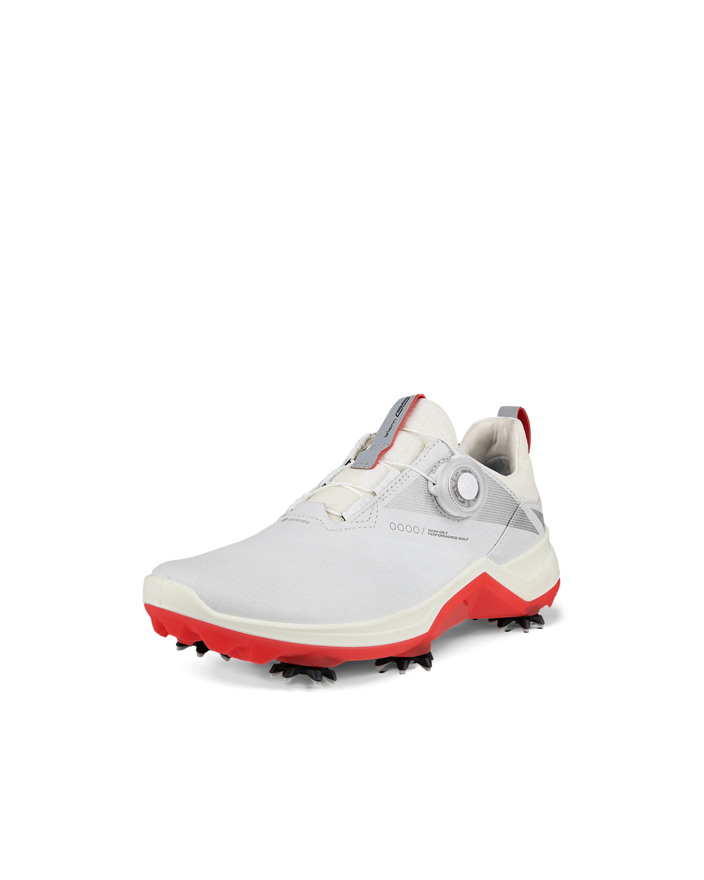 여성용 ECCO Golf Biom G5 가죽 고어텍스 골프 스파이크 - White - Main