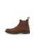 Botas Chelsea de nobuk ECCO® Helsinki 2 para hombre - Marrón - Outside