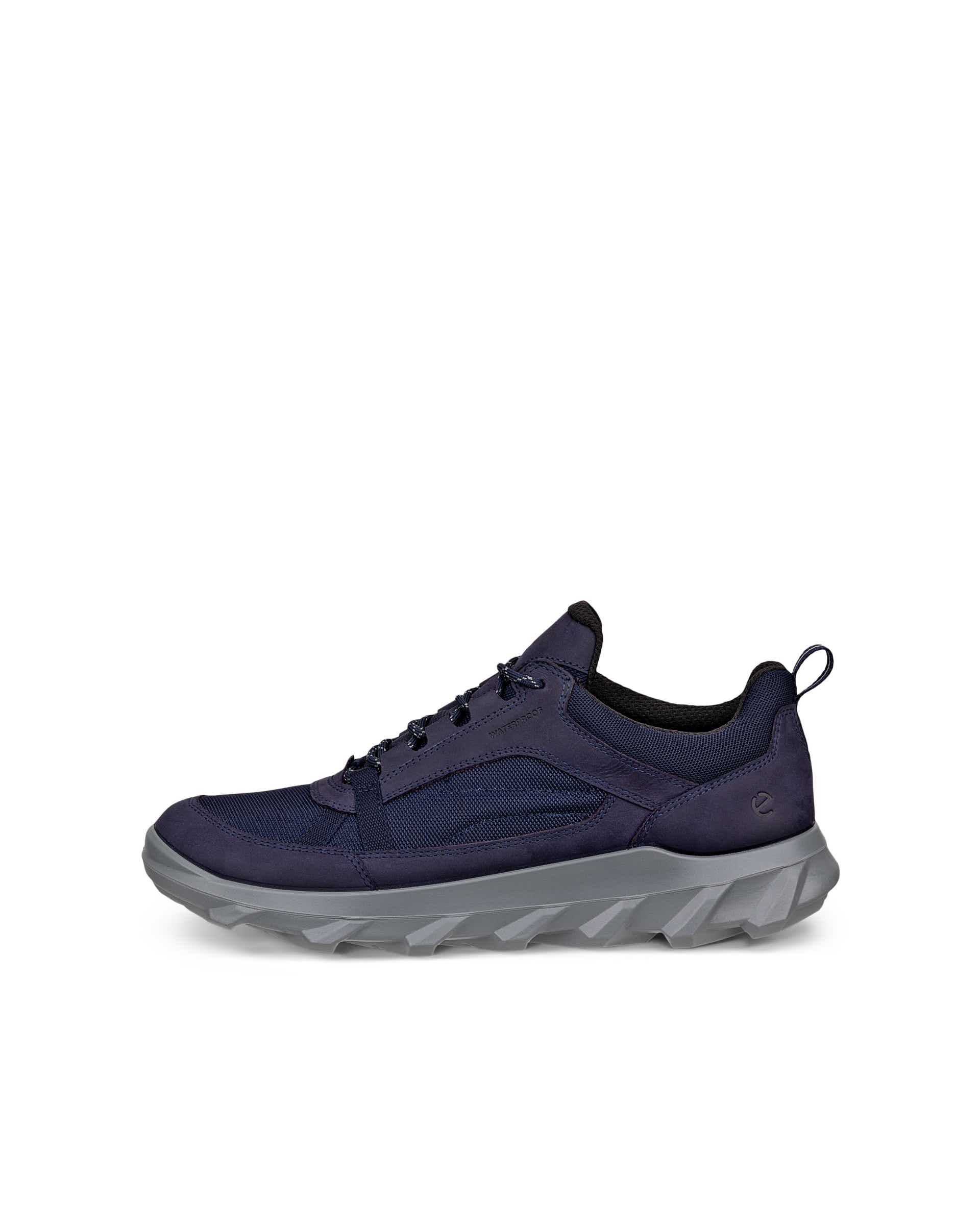 Męskie nubukowe buty outdoorowe ECCO® MX - Czarny - Outside
