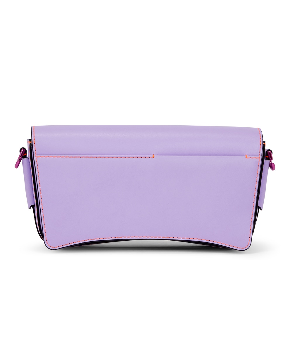 ECCO® Lock Wave Leather Crossbody Bag - Purple - Back