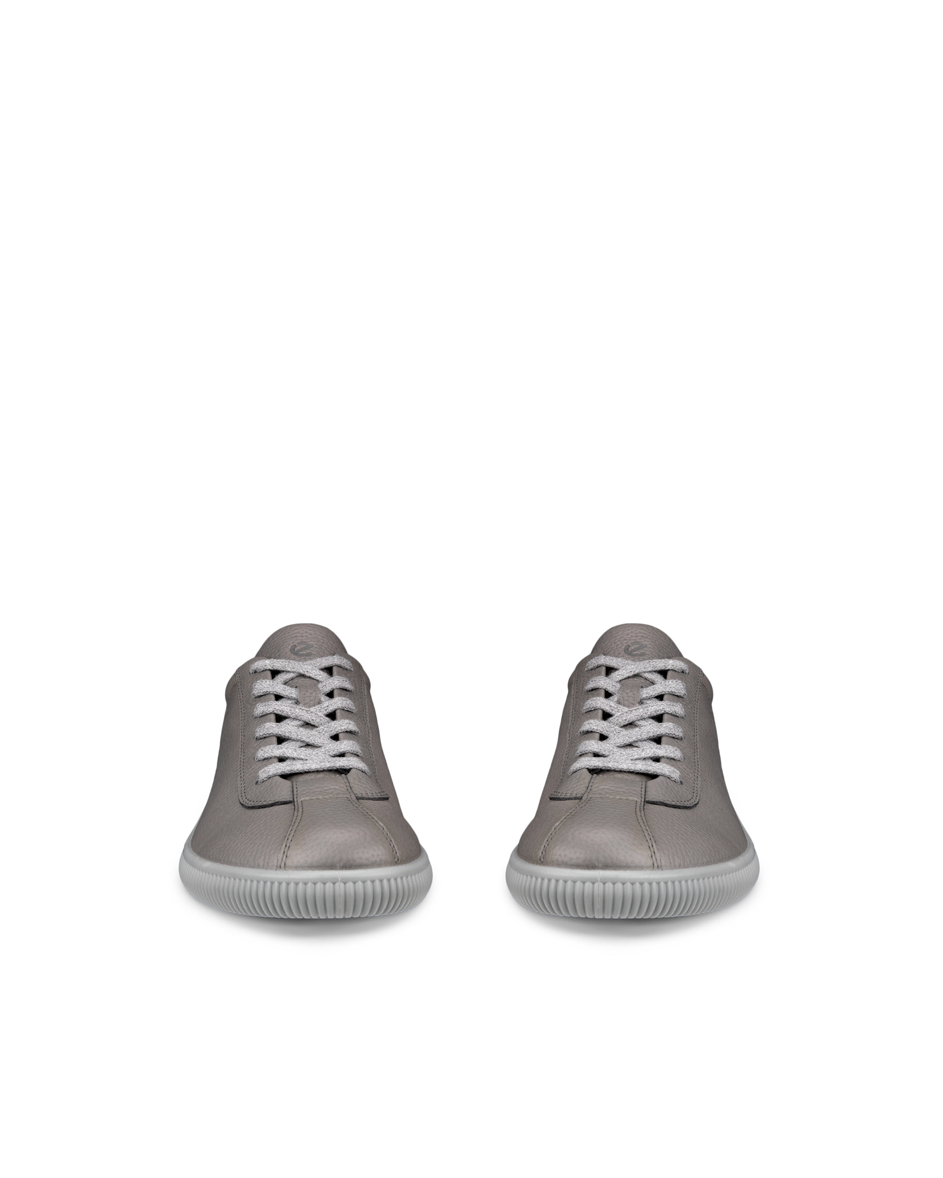 ECCO SOFT ZERO MEN'S SHOE - Grey - Front pair