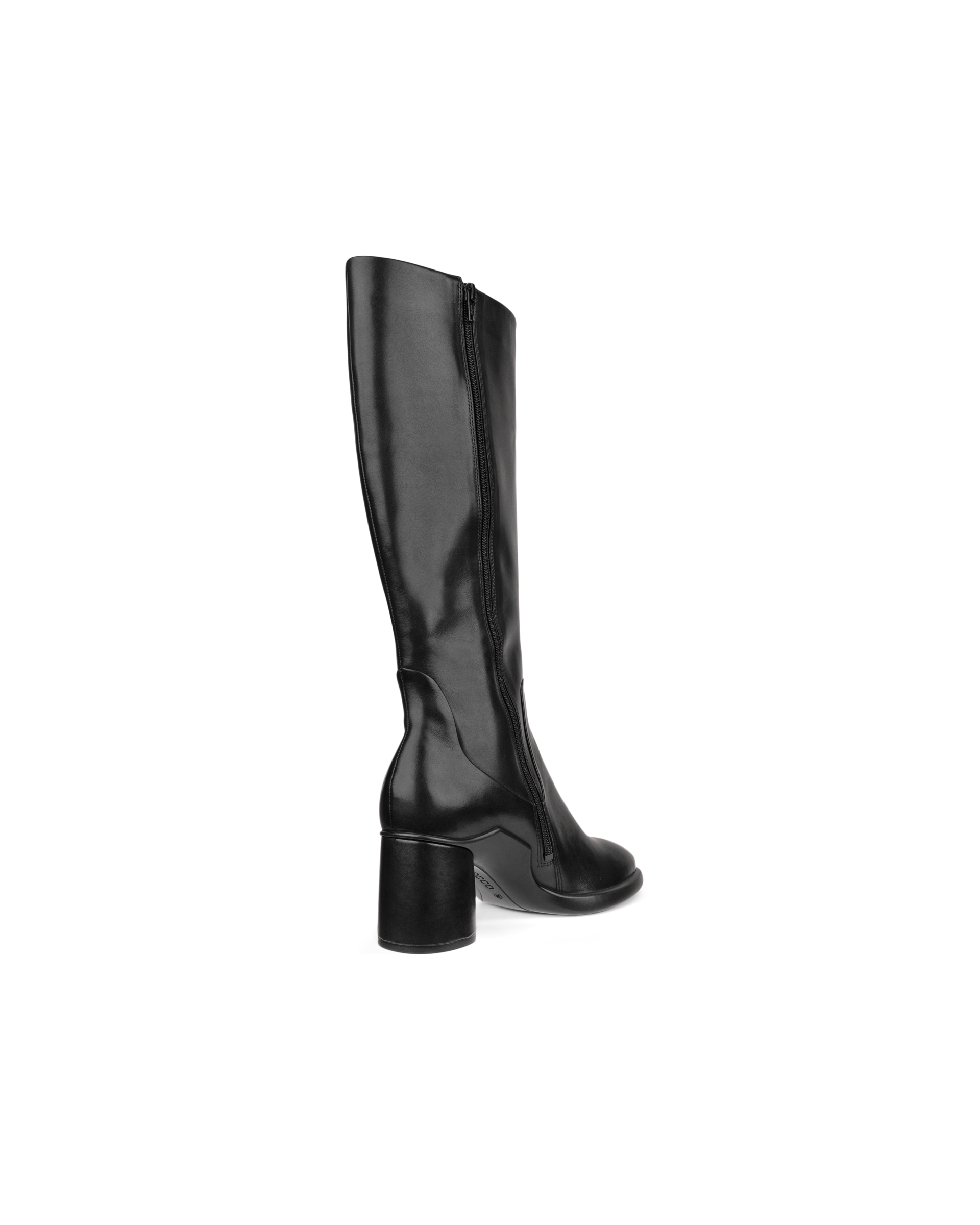 ECCO® Sculpted LX 55 bottes hautes en cuir pour femme - Noir - Back