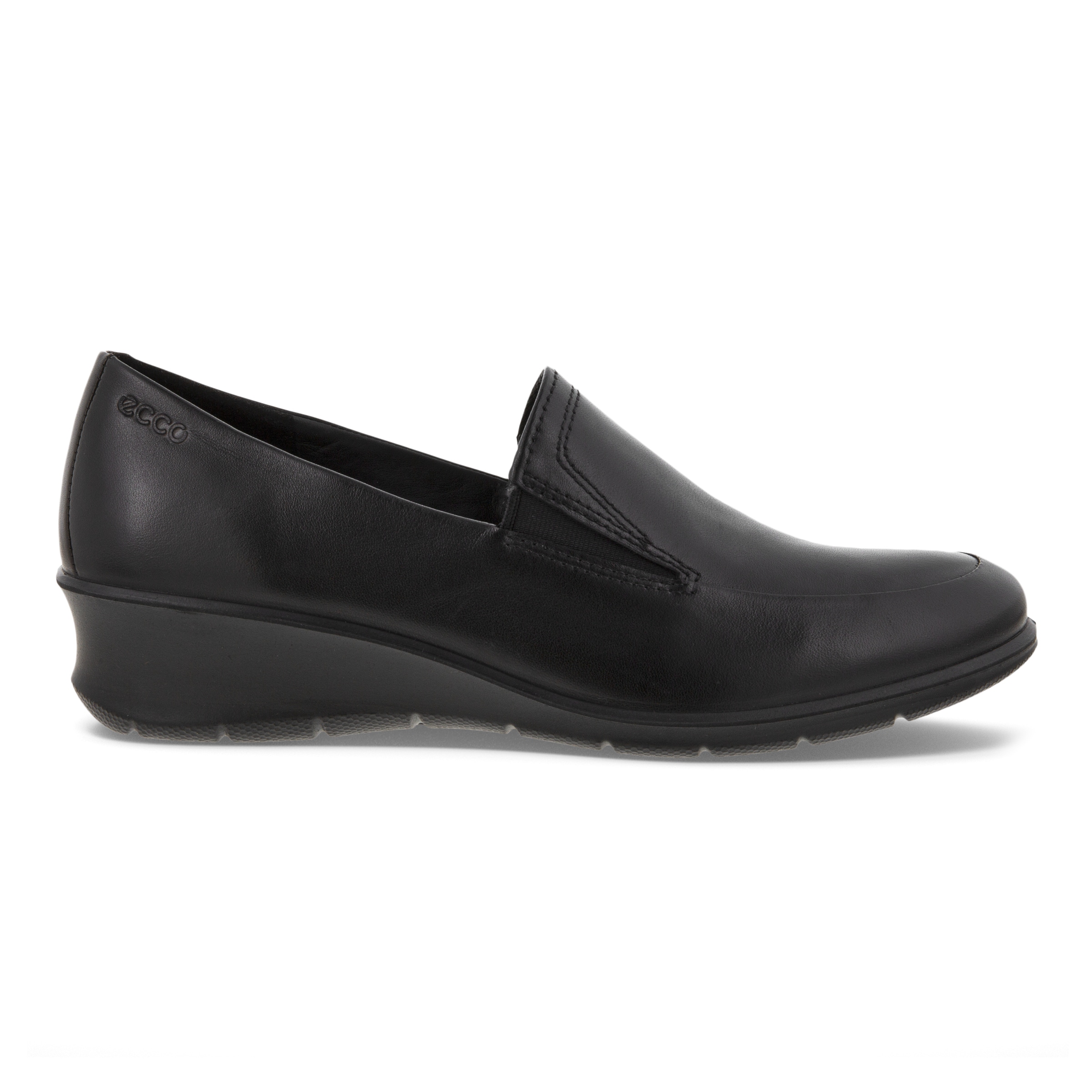 ECCO Women's Felicia Stretch Slip-ons - Black - Outside