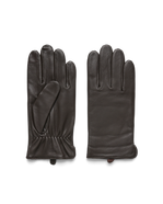 Unisex ECCO® Gloves Leather Gloves - Brown - Main