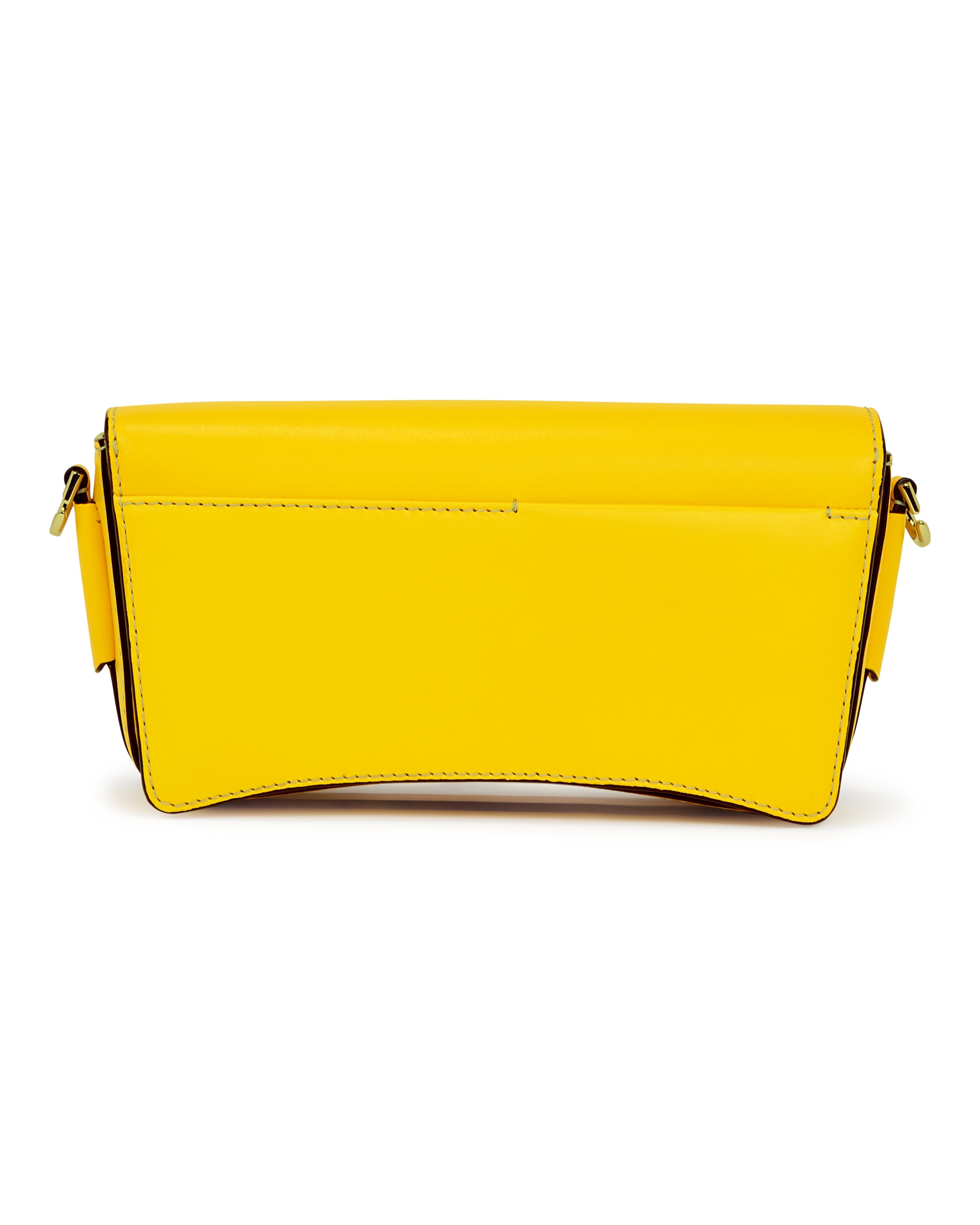 ECCO® Lock Wave sac bandoulière cuir - Jaune - Back