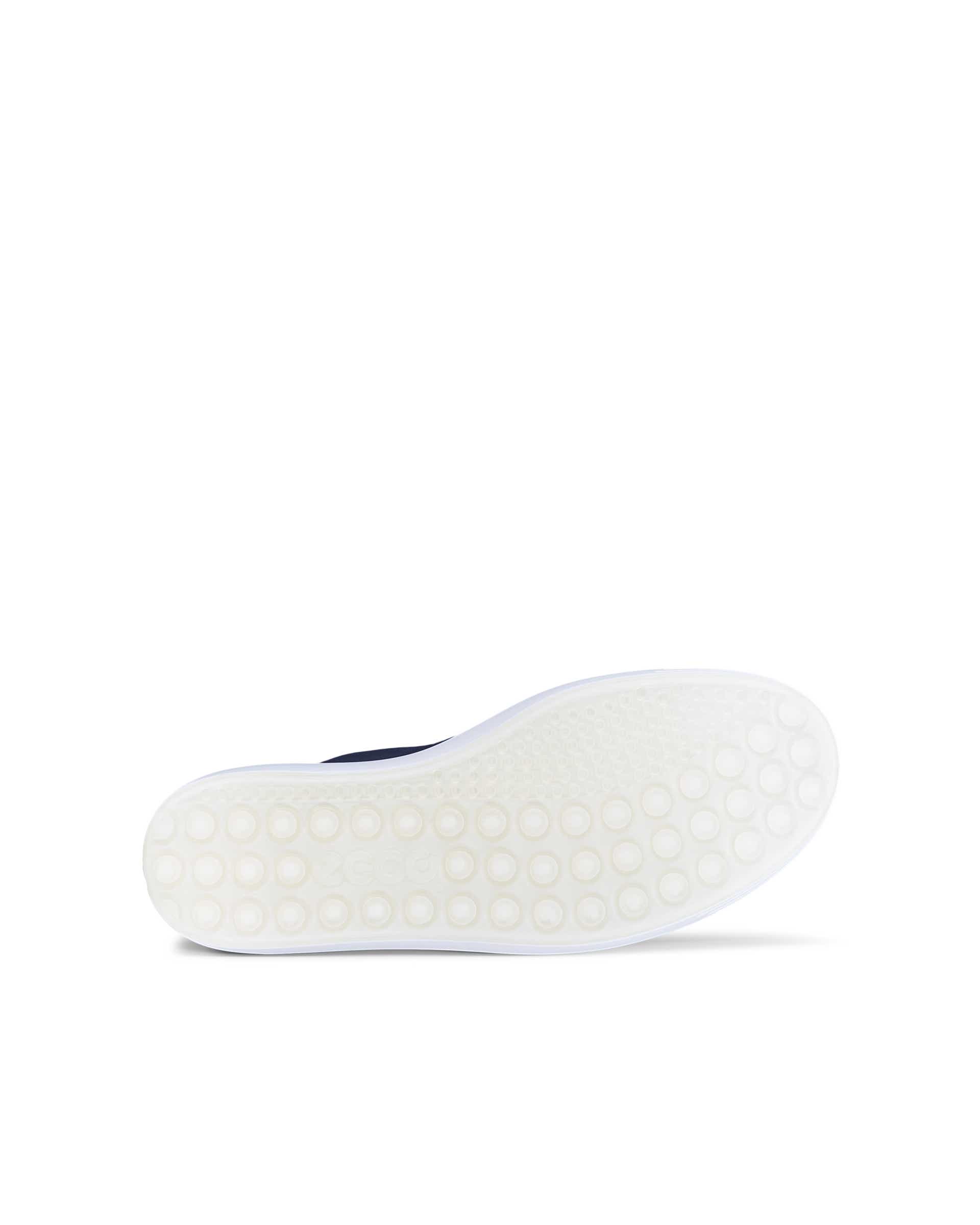ECCO Soft 7 ウィメンズ レザースリッポンスニーカー - 青 - Sole