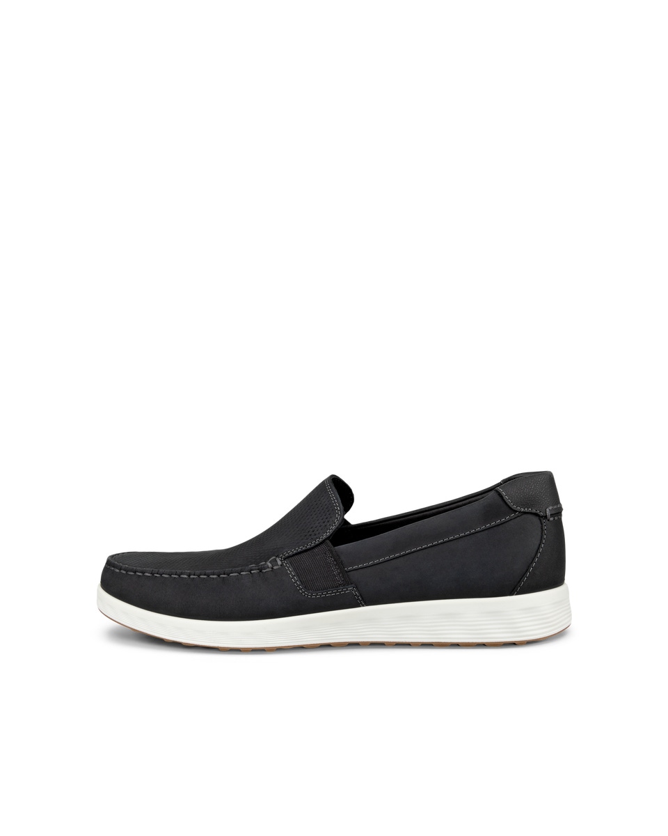 Ecco moc mens black on sale