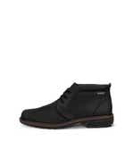 ECCO Men Turn Waterproof Ankle Boot - Black - Outside