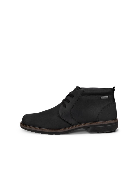 ECCO Men ST. 1 Hybrid Waterproof Chukka Boot Black