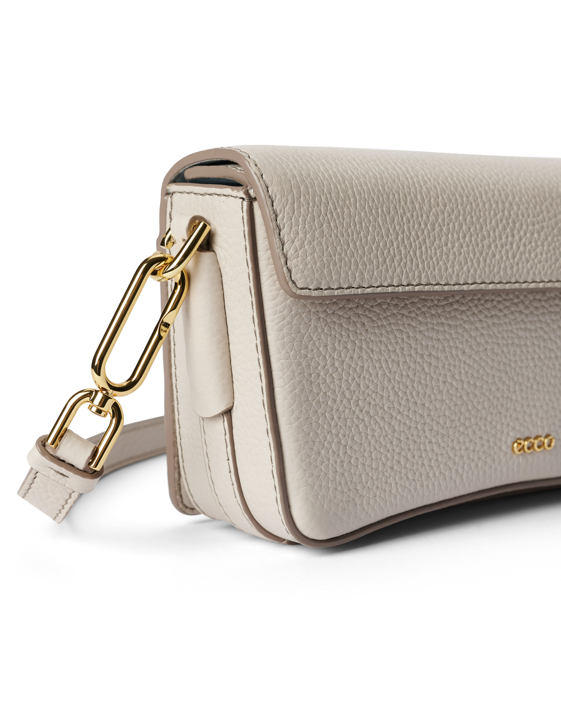 ECCO® Sac bandoulière en cuir - Beige - Detail-1