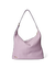 ECCO® Soft Large Pebbled Leather Hobo Bag - Purple - Main