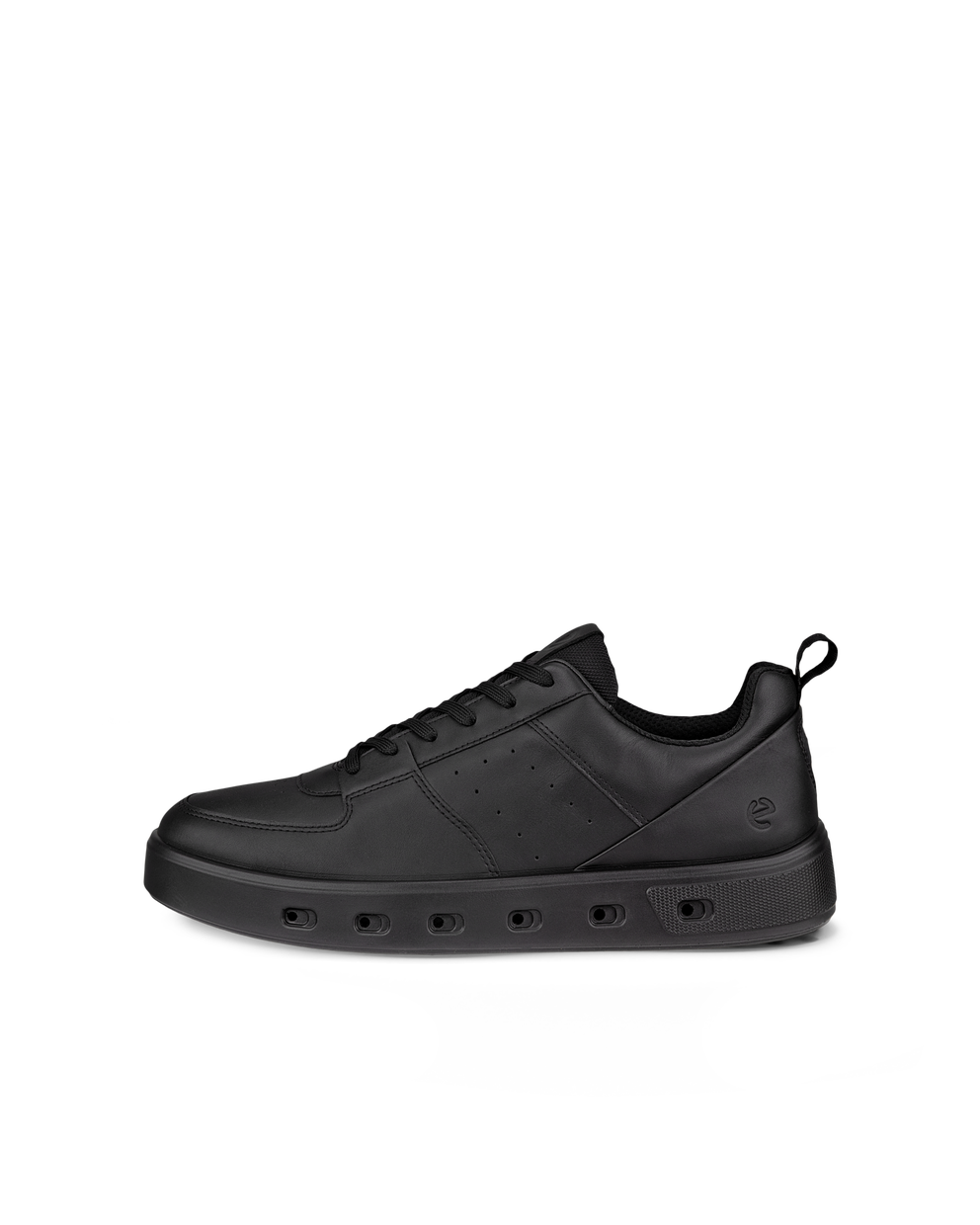 Men's ECCO® Street 720 Leather Gore-Tex Sneaker - Black - Outside