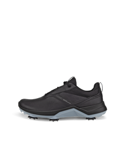 Women's ECCO® Golf BIOM G5 Leather Gore-Tex Spikes Shoe - Black - Outside