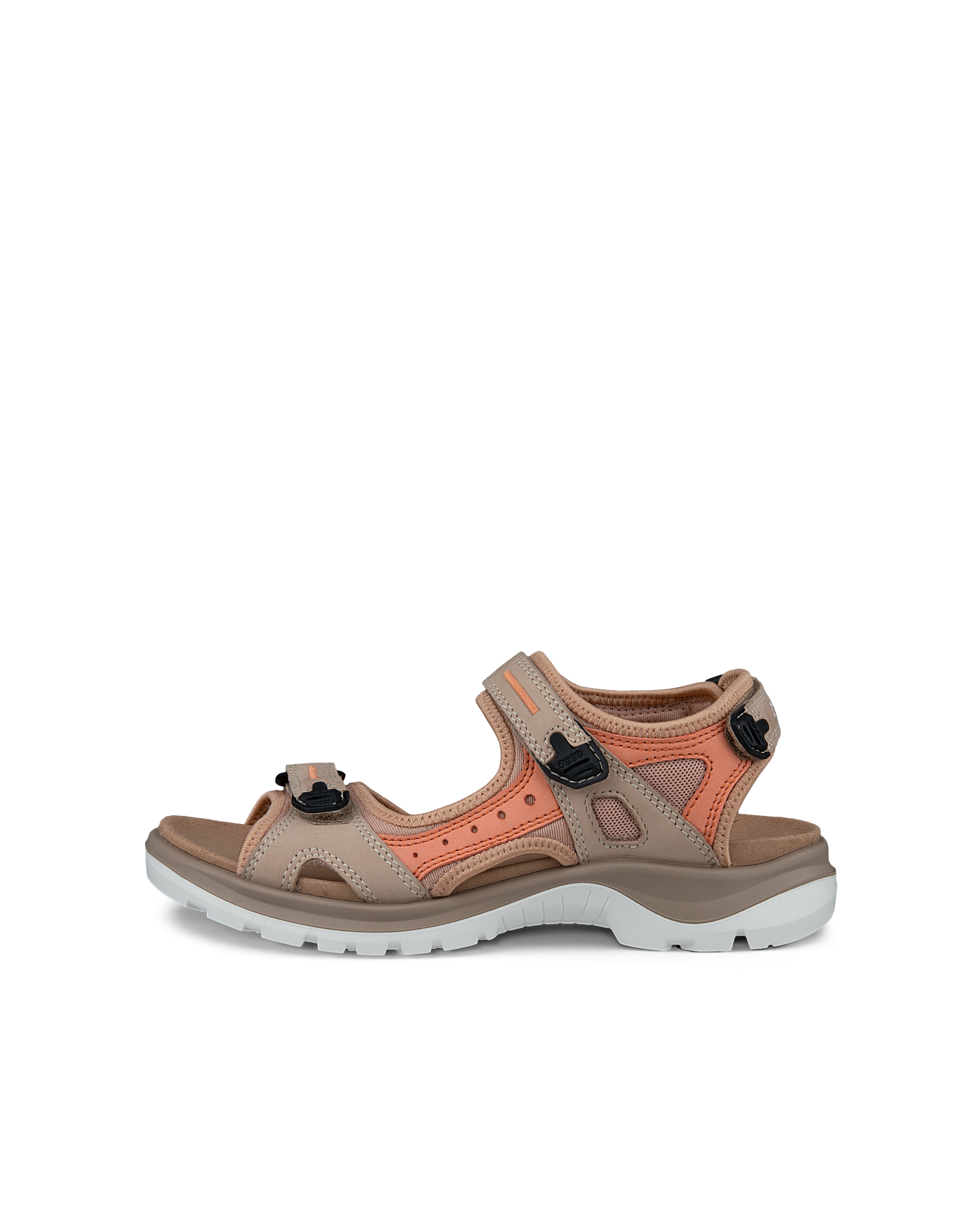 Sandalias de senderismo de nobuk ECCO® Offroad para mujer - Beis - Outside