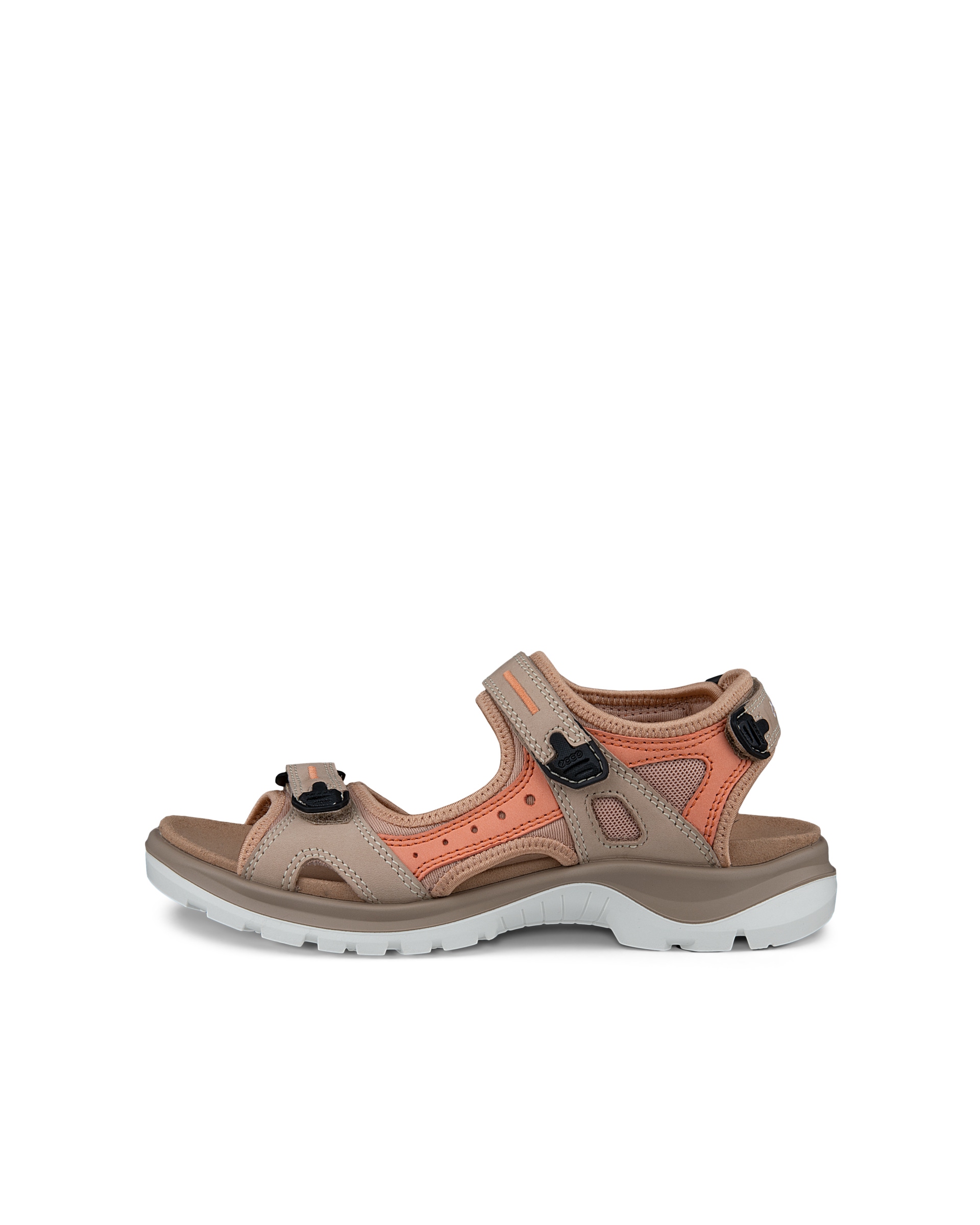 Sandalias de senderismo de nobuk ECCO® Offroad para mujer - Beis - Outside