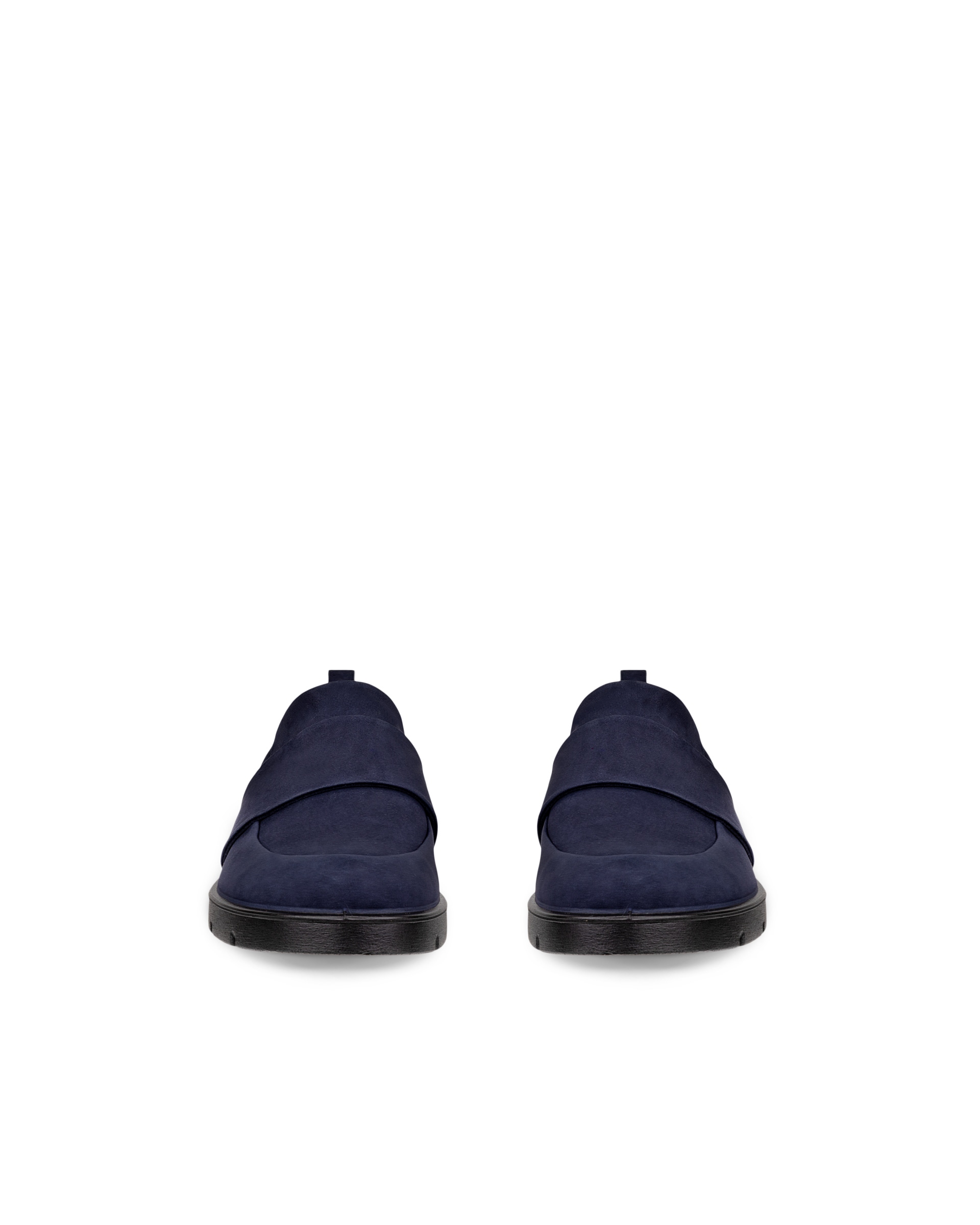 ECCO® BELLA dames nubuck loafer - Blauw - Front pair