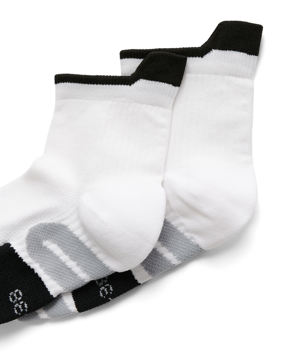 ECCO® Golf Tech-Tour Lite Ankle-Cut Socks - White - Detail-1