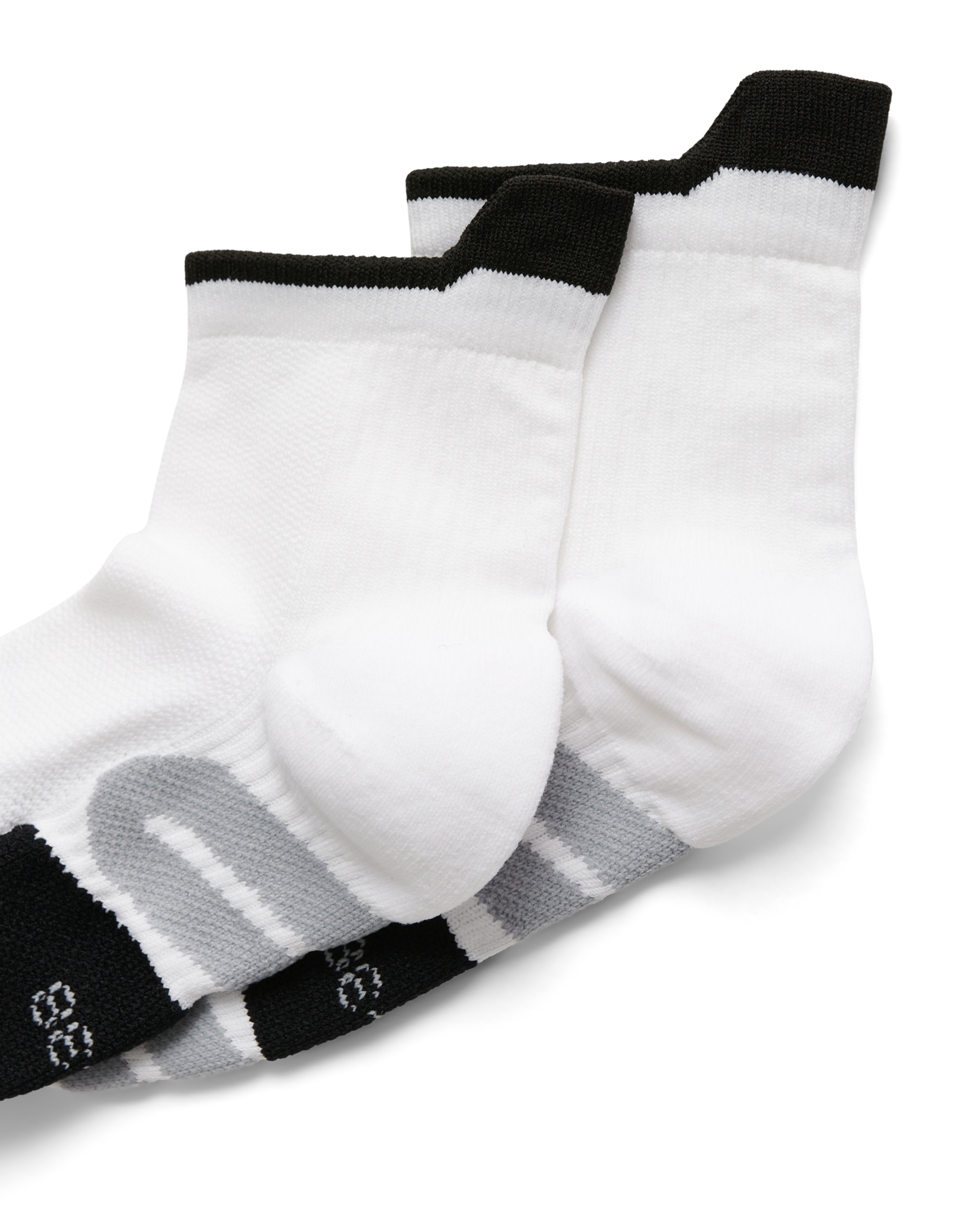 ECCO TECH TOUR LITE ANKLE-CUT SOCK  - White - Detail-1