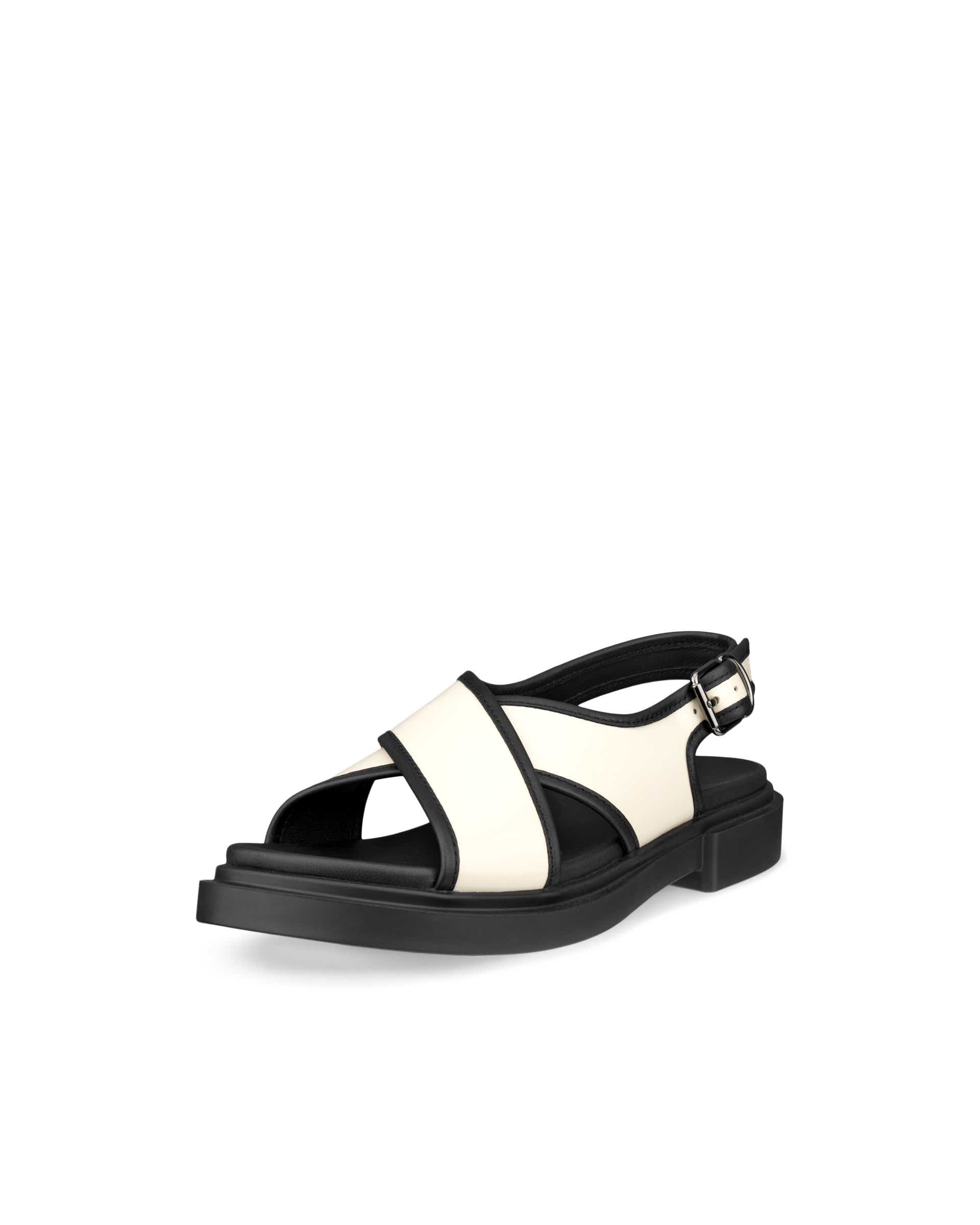 ECCO® METROPOLE SEOUL sandale en cuir pour femme - Beige - Main
